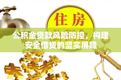 颍东公积金贷款风险防控，构建安全借贷的坚实屏障