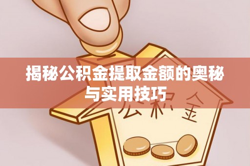颍东揭秘公积金提取金额的奥秘与实用技巧