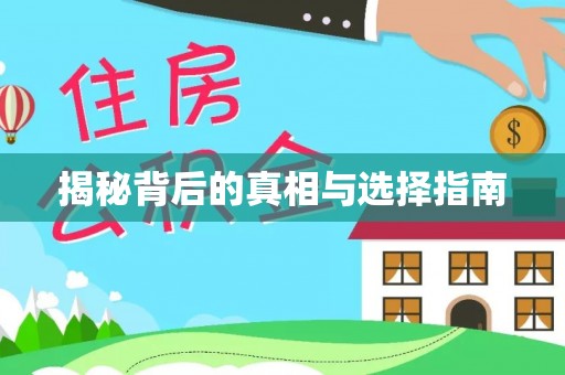 颍东揭秘背后的真相与选择指南
