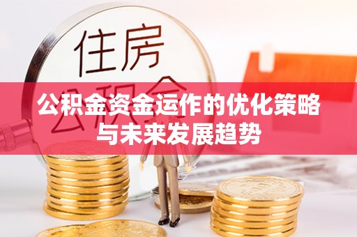 颍东公积金资金运作的优化策略与未来发展趋势