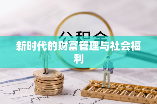 颍东新时代的财富管理与社会福利
