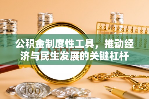 颍东公积金制度性工具，推动经济与民生发展的关键杠杆
