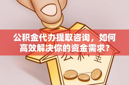 颍东公积金代办提取咨询，如何高效解决你的资金需求？