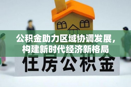 颍东公积金助力区域协调发展，构建新时代经济新格局