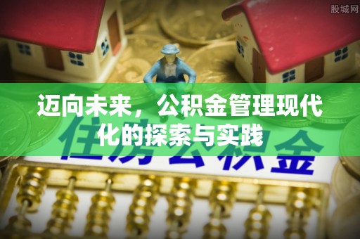 颍东迈向未来，公积金管理现代化的探索与实践