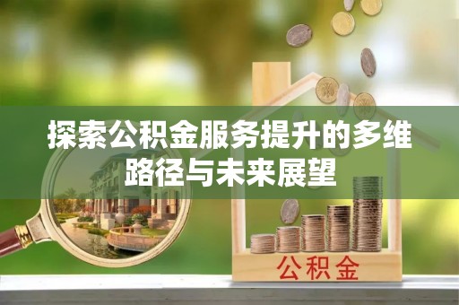 颍东探索公积金服务提升的多维路径与未来展望