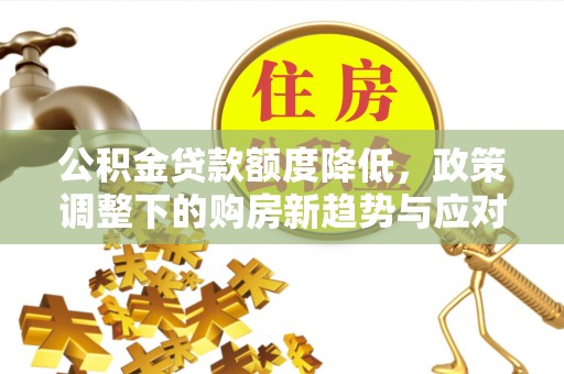 颍东公积金贷款额度降低，政策调整下的购房新趋势与应对策略