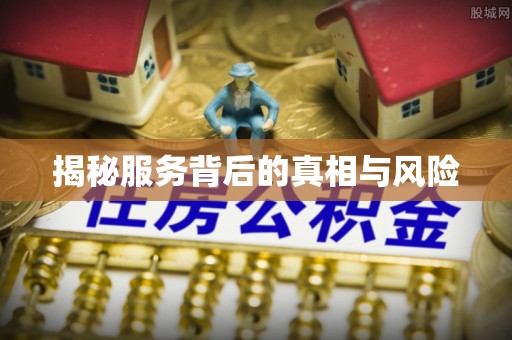 颍东揭秘服务背后的真相与风险