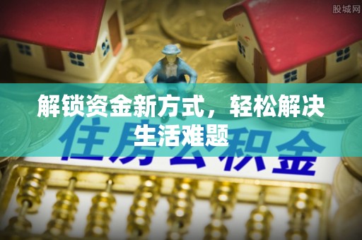 颍东解锁资金新方式，轻松解决生活难题