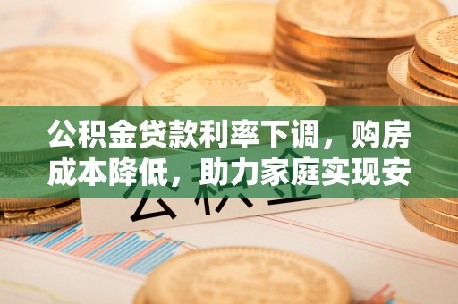 颍东公积金贷款利率下调，购房成本降低，助力家庭实现安居梦