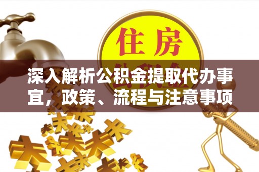 颍东深入解析公积金提取代办事宜，政策、流程与注意事项全攻略