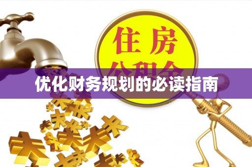 颍东优化财务规划的必读指南
