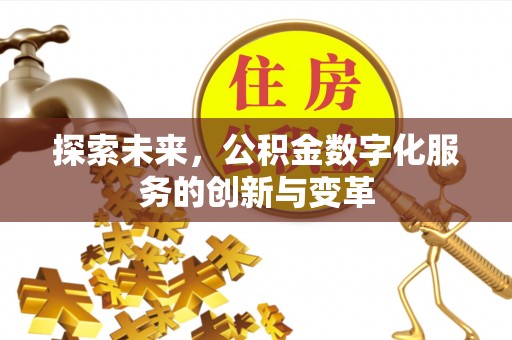 颍东探索未来，公积金数字化服务的创新与变革