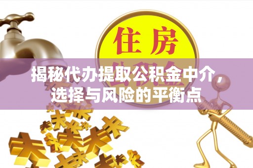 颍东揭秘代办提取公积金中介，选择与风险的平衡点