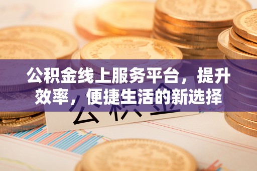 颍东公积金线上服务平台，提升效率，便捷生活的新选择