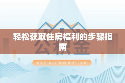 颍东轻松获取住房福利的步骤指南